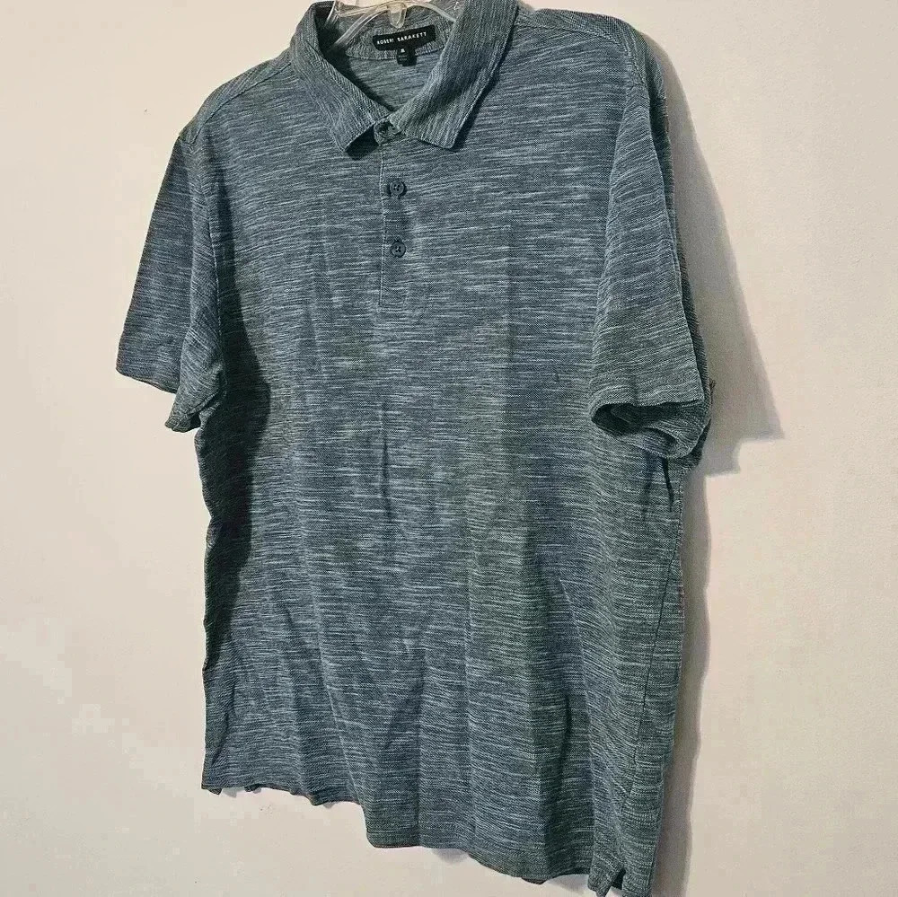 Robert Barakett Hillside Cotton Pique Polo Size XL - Picture 4 of 10